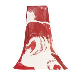 Digital Printing Chiffon Scarves For University Logo Scarf