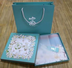 Digital Printing Poly Twill Gift Scarves