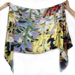 Digital Printing Poly Satin Chiffon Scarf