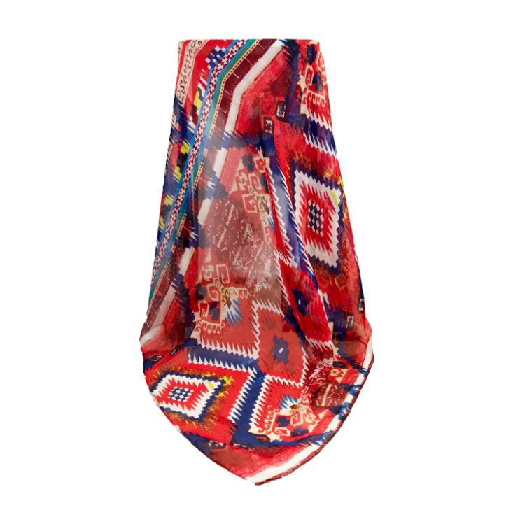 Elegant And Colorful Silk Modal Scarf