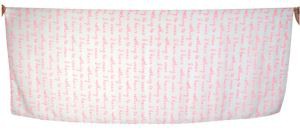 Ethiopia Digital Print Polyester Voile English Letters Scarves