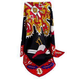 100% Silk Satin Scarf