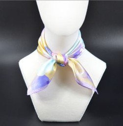 Factory Sale Digital Print Small Square Scarves