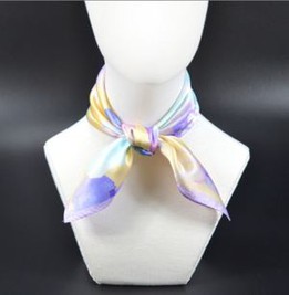 Factory Sale Digital Print Small Square Scarves