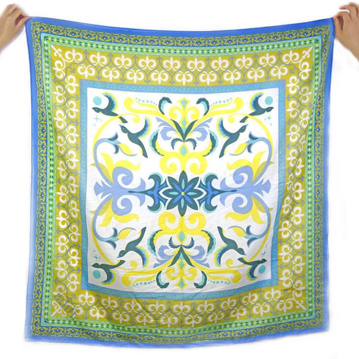 Own Design Silk Cotton Scarf