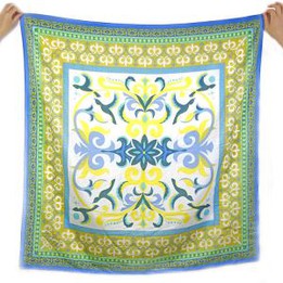 Own Design Silk Cotton Scarf