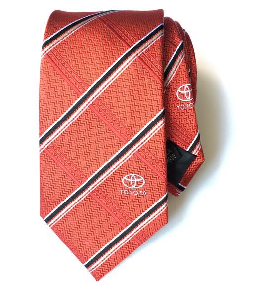 Toyota Custom Woven Silk Unifom Ties