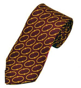 Haagen-Dazs Logo Digital Printed Printed Silk Ties