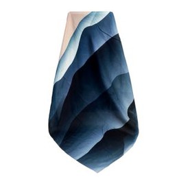 Personalised Painting Chiffon Silk Scarf For Artist