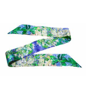 Personalised Printing Silk Neck Twilly For Bag