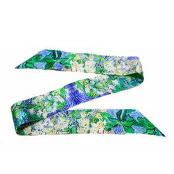 Personalised Printing Silk Neck Twilly For Bag