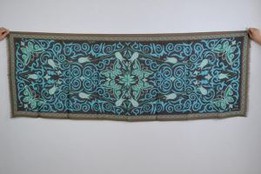 Russican Jewelry Brand Personalized Hand Printed Cashmere-Modal Long Scarves