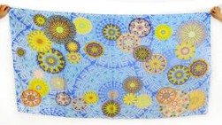 Personlized Silk Chiffon Long Scarves For Watch Brand Switzerland