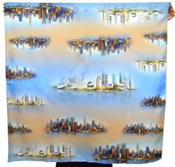 Photo Image Digital Printing Silk Twill Scarves