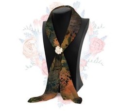 Poland Client Digital Print Silk Twill Scarf