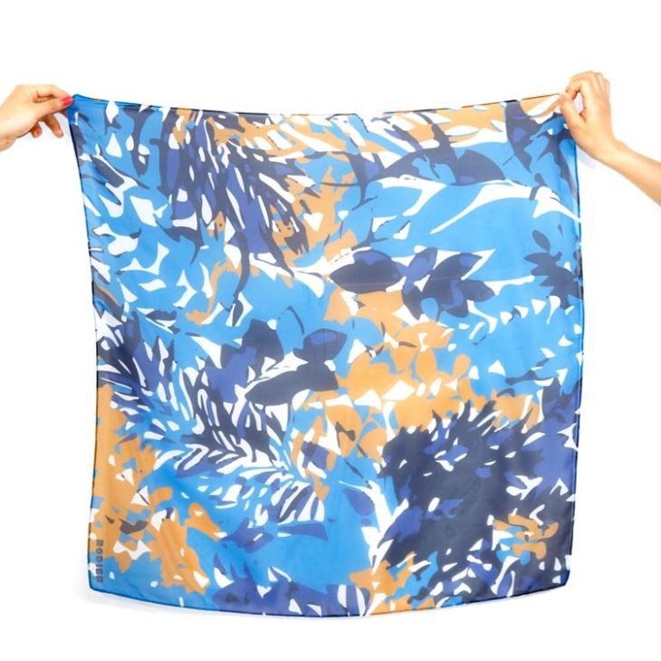 Poly Chiffon Scarf Handmade