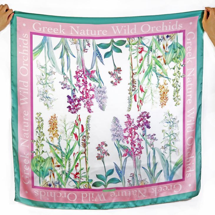 Polyester Satin Chiffon Scarf
