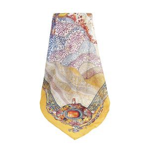 Printed Chiffon Scarves For Summer Print Design Silk Scarf