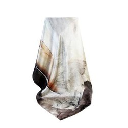 Printing On Foulard De Seda Scarf