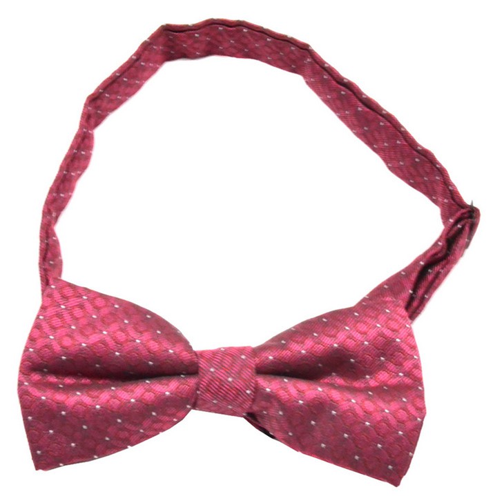 Russian Bank Jacquard Woven Silk Bow Ties