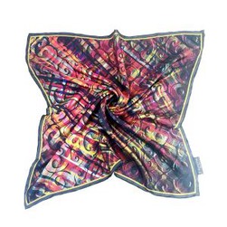 Silk Twill Square Scarf