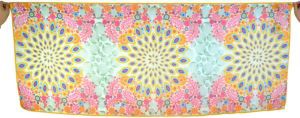 Screen Print Polyester Chiffon Scarves