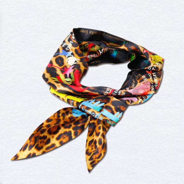 Twillies Silk Customized Design Ladies Scarf
