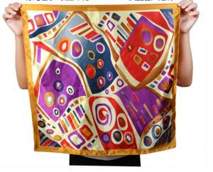Digital Print Polyester Sation Scarves