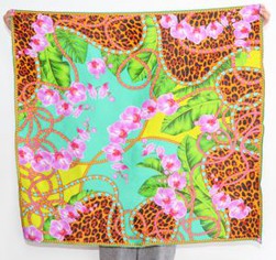 Tailor Digital Print Silk Satin Scarves