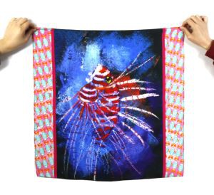 Your Own Design Silk Twill Long Scarf Shawl With Brand