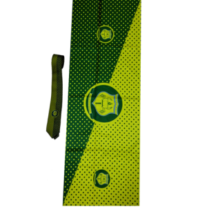 Cusom Silk Scarves And Ties For School Bank