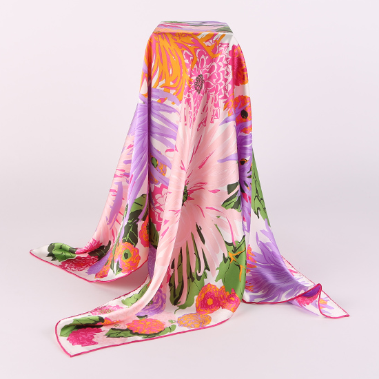 Hand Dyed Silk Scarves Shawls Printing