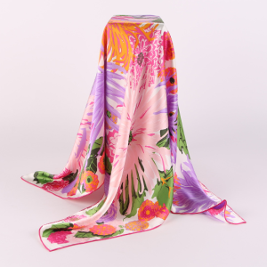 Hand Dyed Silk Scarves Shawls Printing