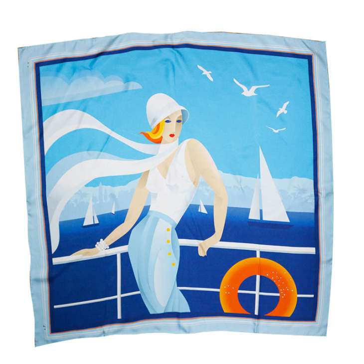 Low MOQ Silk Scarf